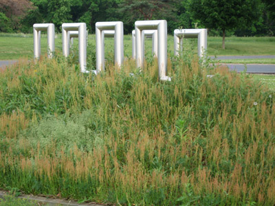 Jansky Monument in Holmdel, New Jersey